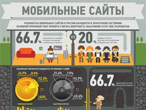 Практика разработки мобильных сайтов. ИНФОГРАФИКА