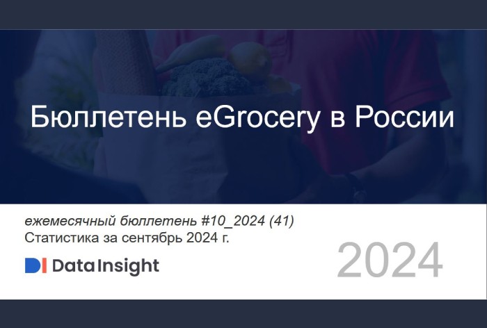 Рынок e-grocery в России за сентябрь 2024 года